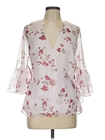 Lauren by Ralph Lauren 3/4 Sleeve Blouse (view 1)