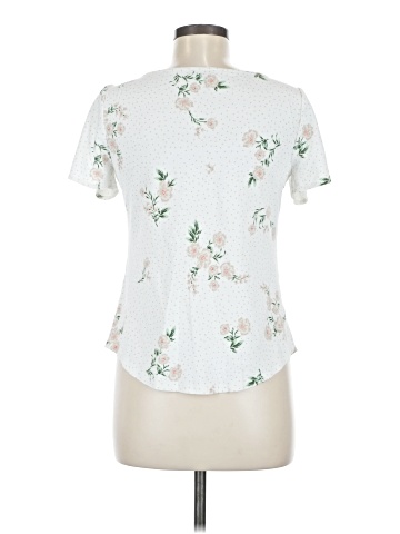 Ann Taylor Factory Short Sleeve Blouse (view 2)