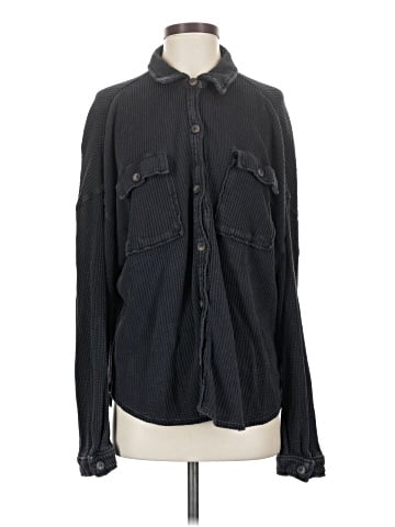 Double Zero Long Sleeve Button-Down Shirt (view 1)