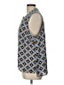 CAbi 100% Polyester Blue Sleeveless Blouse Size L - photo 5