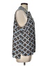 CAbi 100% Polyester Blue Sleeveless Blouse Size L - photo 4