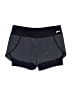 Asics 100% Polyester Color Block Blue Athletic Shorts Size L - photo 1