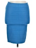 BCBGMAXAZRIA Solid Blue Formal Skirt Size M - photo 1