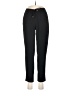 H&M 100% Polyester Solid Black Casual Pants Size 6 - photo 1