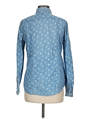 Ann Taylor LOFT Long Sleeve Button-Down Shirt (view 2)