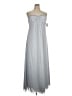 David's Bridal 100% Polyester Silver Gray Cocktail Dress Size 18 - photo 1