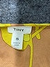 Tiny 100% Rayon Orange Short Sleeve Blouse Size S - photo 7