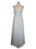 David's Bridal 100% Polyester Silver Gray Cocktail Dress Size 18 - photo 2