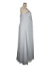 David's Bridal 100% Polyester Silver Gray Cocktail Dress Size 18 - photo 4