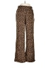 Fabletics Animal Print Brown Casual Pants Size M - photo 1