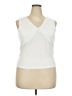 J.Crew White Sleeveless T-Shirt Size XXL - photo 1