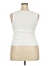 J.Crew White Sleeveless T-Shirt Size XXL - photo 2