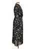 Max Studio 100% Polyester Paisley Black Casual Dress Size L - photo 4