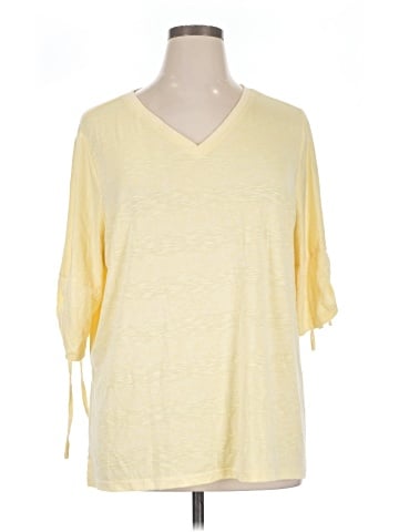 Belle By Kim Gravel 3/4 Sleeve T-Shirt (view 1)