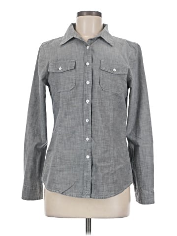Gap Long Sleeve Button-Down Shirt (view 1)