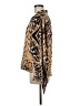 Black Label by Chico's Animal Print Brown Kimono Size M - photo 5