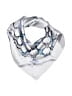 Céline 100% Silk Graphic White vintage scarf One size - photo 1