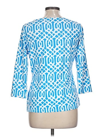 J. McLaughlin 3/4 Sleeve Blouse (view 2)