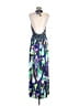 BCBGMAXAZRIA Tropical Blue Casual Dress Size M - photo 2