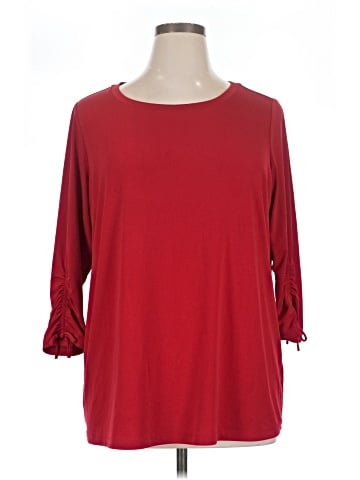 Susan Graver 3/4 Sleeve T-Shirt (view 1)