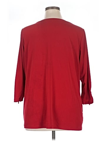 Susan Graver 3/4 Sleeve T-Shirt (view 2)