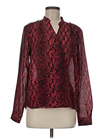 MICHAEL Michael Kors Long Sleeve Blouse (view 1)