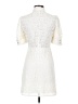 Zara 100% Polyester Ivory Casual Dress Size S - photo 2