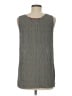 Carole Little Gray Sleeveless Top Size 8 - photo 2