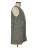 Carole Little Gray Sleeveless Top Size 8 - photo 4