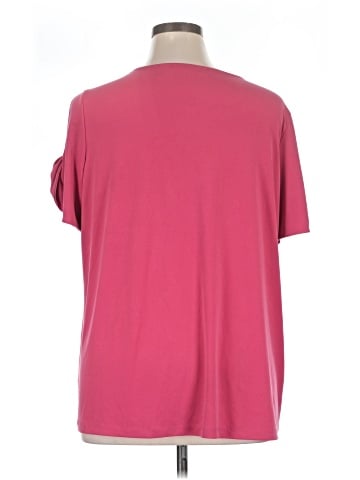 Susan Graver Short Sleeve T-Shirt (view 2)