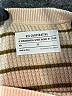 REI Co Op 100% Cotton Stripes Tan Turtleneck Sweater Size XS - photo 7