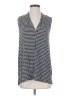 Vince Camuto Houndstooth Black Sleeveless Blouse Size S - photo 1
