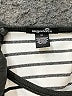 Sugarlips Stripes Ivory Short Sleeve Turtleneck Size M - photo 7