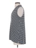 Vince Camuto Houndstooth Black Sleeveless Blouse Size S - photo 5