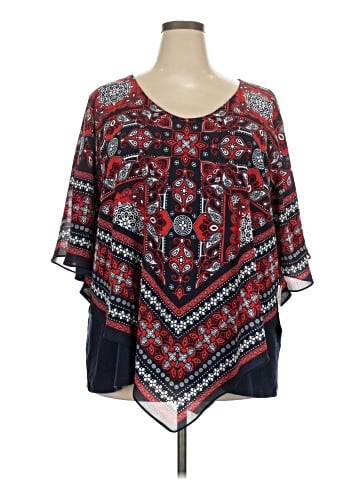 Ruby Rd. 3/4 Sleeve Blouse (view 1)