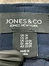 Jones & Co Solid Blue Dress Pants Size 2X - photo 4