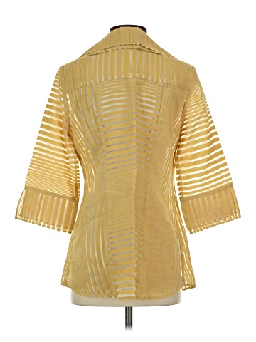 I.C. By Connie K 3/4 Sleeve Button-Down Shirt (view 2)