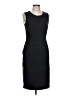 Lands' End Solid Black Cocktail Dress Size 10 - photo 1