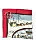 Hermès 100% Silk Gold Red Silk L'Hiver en Poste 90cm Scarf One size - photo 2