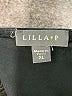 Lilla P Solid Black Cocktail Dress Size XL - photo 7