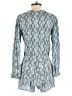 Blue Life Paisley Teal Romper Size S - photo 2