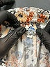 Unbranded Floral Ivory Casual Pants Size 2X - photo 7