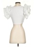 Zara White Short Sleeve Top Size S - photo 2