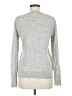 Everlane Metallic Silver Cashmere Pullover Sweater Size M - photo 2