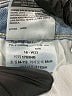 Denizen from Levi's Hearts Blue Jeans Size 16 - photo 9