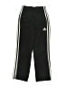 Adidas 100% Polyester Black Track Pants Size 8 - photo 1