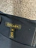 Escada Solid Black Cocktail Dress Size EU 40 / US 10 - photo 7