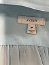 J.Crew 100% Silk Color Block Blue Long Sleeve Silk Top Size 8 (petite) - photo 7