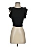 Zara Black Short Sleeve Top Size S - photo 1
