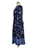 Talbots Paisley Blue Casual Dress Size 14 - photo 5